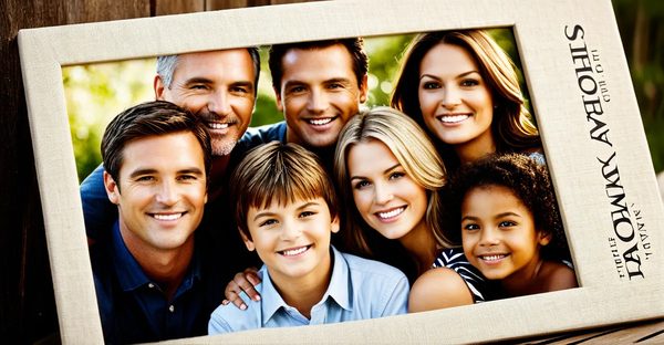 Célébrez votre histoire avec un tableau famille unique