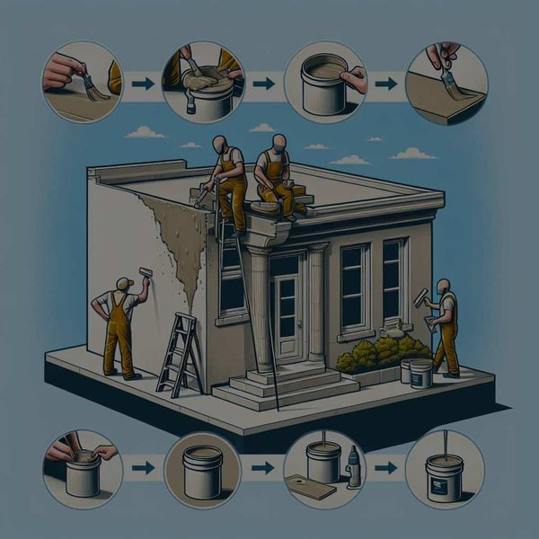 Quelle est la meilleure méthode pour appliquer un crépi extérieur sur une façade en béton ?