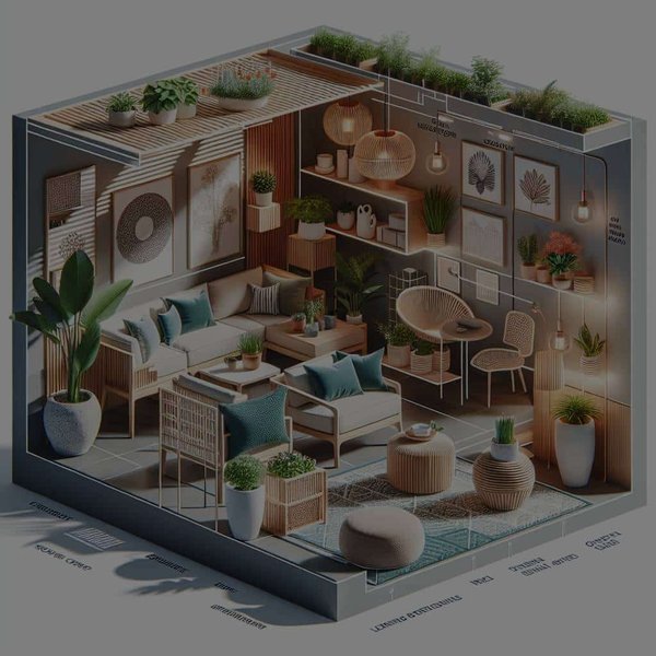 Quelles sont les clés pour réussir l'aménagement d'un petit patio intérieur ?