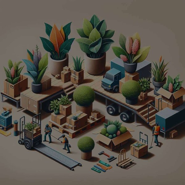 Comment organiser efficacement le déménagement de plantes d'intérieur de grande taille ?