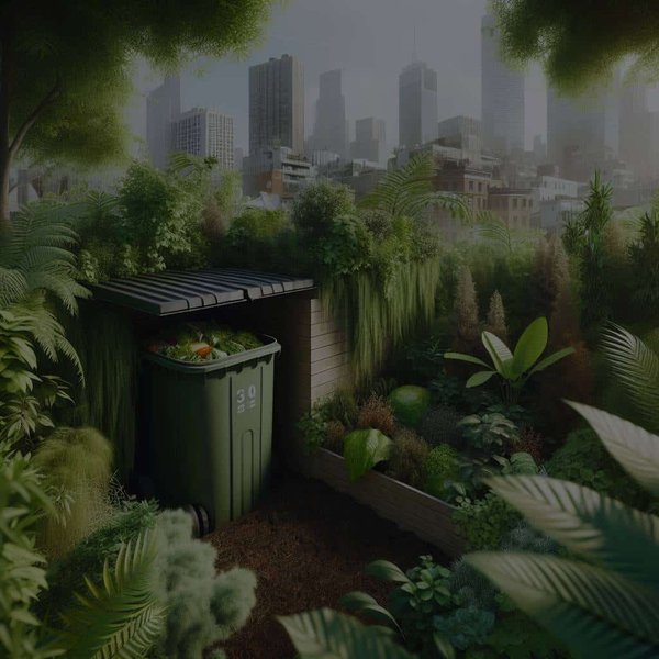 Comment concevoir une zone de compostage discrète et efficace dans un petit jardin urbain ?