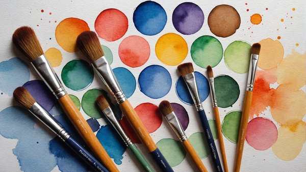 Pinceaux pour aquarelle : prenez le temps de bien choisir