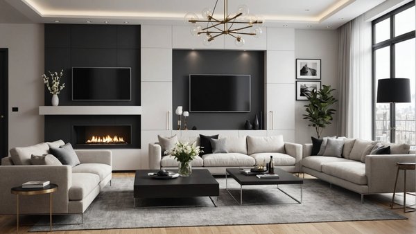 Créer un salon moderne et élégant : idées inspirantes